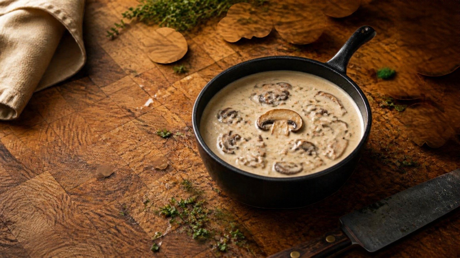 Creamy Mushroom Sauce